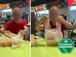 Aksi Pria Bungkus Sisa Makanan di Food Court Bikin Heboh, Ini Alasannya
