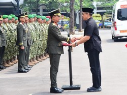 Penghormatan Terakhir TNI AD untuk Eks KSAD Jenderal Subagyo