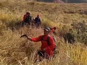 Water Bombing Belum Dikerahkan untuk Padamkan Kebakaran Arjuno-Welirang