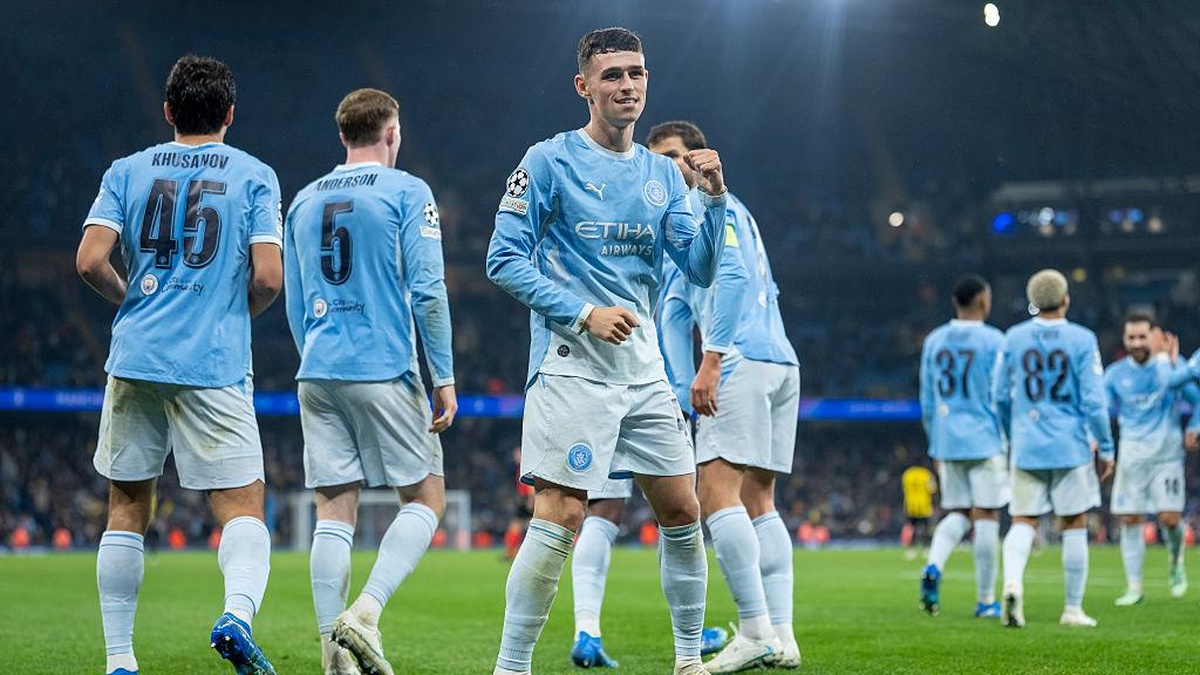 Pesta Gol City: Foden Hattrick Bungkam AEK Athens