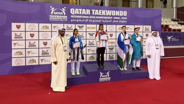 Taekwondo RI Raih Emas di Qatar Lewat Balqis Nur Afiati