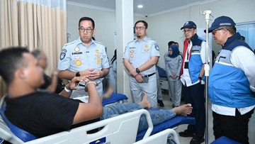 11 Korban KMP Batumandi Dapat Jaminan Perawatan dari Jasa Raharja