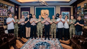 TNI dan Polri Perkuat Kerja Sama Jaga Keamanan Jakarta dan Tangani Bencana