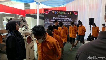 Dokumentasi pelaporan resmi Digaji hingga Rp 10 Juta, Operator Dilarang Keluar dari Pabrik Tramadol