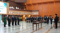 Lantik Pejabat Baru, Sekjen Kemendagri Tekankan soal Evaluasi-Target Terukur