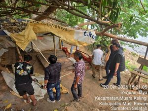 Polisi Bongkar Dua Pondok Sarang Narkoba di Musi Rawas