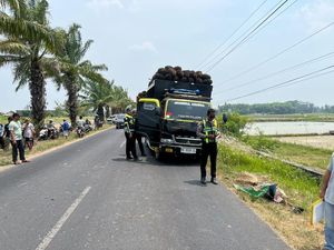 Mahasiswa di OKU Timur Tewas Terlindas Truk