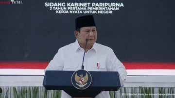 Prabowo: Kita Dituduh Kabinet Gemuk, Tidak Efisien, Mana yang Tidak Efisien?