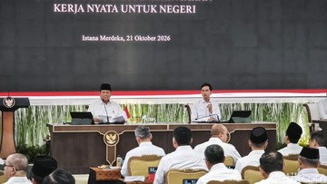 Dokumentasi pelaporan resmi Prabowo ke Kabinet Merah Putih: Terima Kasih Teamwork Selama 2 Tahun Ini
