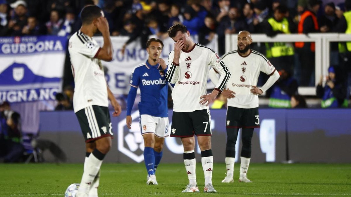 Manchester United dipermalukan Como dengan skor 1-4 di Liga Champions (Foto: REUTERS/Alessandro Garofalo)