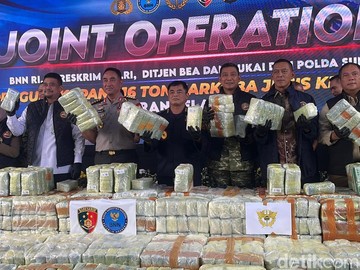 Ngeri Narkoba 1,1 Ton dari Malaysia ke Indonesia, Digagalkan Polri-BNN - Infolitik