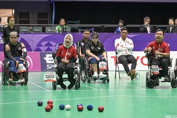 Indonesia Rebut Emas Boccia Beregu Asian Para Games 2026, Thailand Takluk 11-3