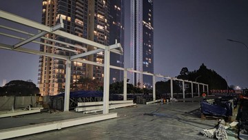 Proyek Travelator Stasiun Karet-Sudirman Baru Mulai Digarap