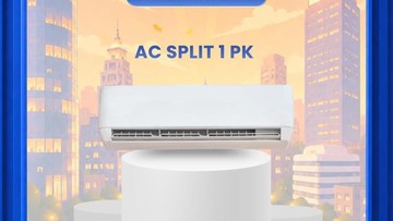 Transmart Full Day Sale! AC Split 1 PK Bisa Dibawa Pulang Seharga Rp 4 Juta