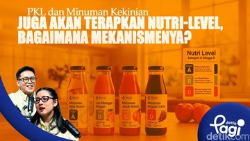 PKL dan Minuman Kekinian Juga Akan Terapkan Nutri-Level, Bagaimana Mekanismenya? - Infolitik