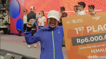 Rahasia Agustina Manik Kelola Nutrisi hingga Juara 5K JRF 2026 - Infolitik