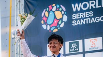 Atlet Panjat Tebing RI Raih Perak di World Climbing Series Santiago