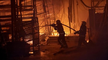 Serangan Rudal Rusia Hantam Kharkiv, Pusat Perbelanjaan Terbakar