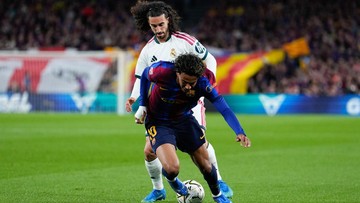 Yamal di El Clasico: Koar-koar Dulu, Diredam Cucurella Kemudian