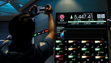 Pembukaan IHSG Senin, Indeks Naik Tipis