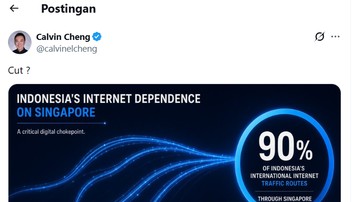 Viral Politikus Singapura 'Ancam' Potong Jalur Internet Indonesia - Infolitik