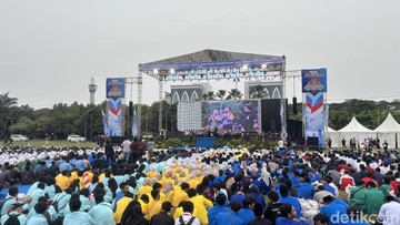Lima Ribu Mahasiswa dan Santri Jatim Bersatu Tolak Perpecahan dan Narkoba