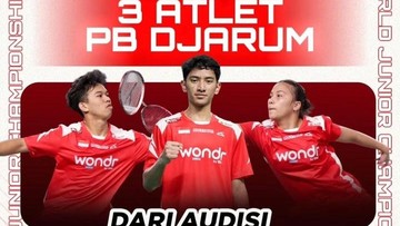 Tiga Atlet PB Djarum Harumkan Nama Daerah dan Indonesia di Panggung Dunia