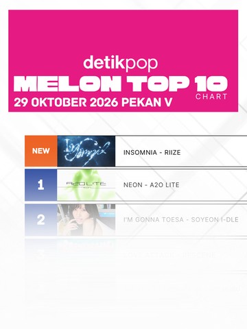 Single Baru IVE, ILLIT, &amp; RIIZE Debut di Melon Top 100