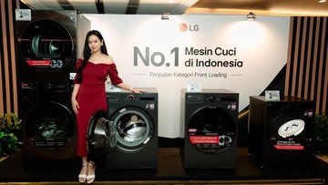LG Andalkan Mesin Cuci AI di RI, Kapasitasnya hingga 25 Kg - Infolitik