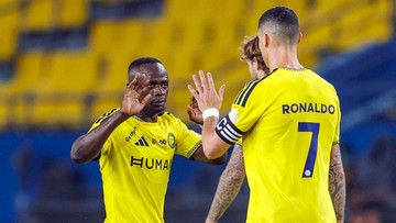 Sadio Mane Penyuplai Assist Terbanyak buat Ronaldo di Al Nassr