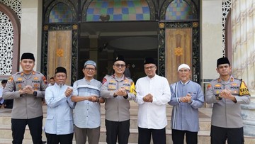 Bertemu Wakapolda Jateng, Anak Ustaz Abu Bakar Ba'asyir Sampaikan Harapan Masyarakat Hidup Damai - Infolitik