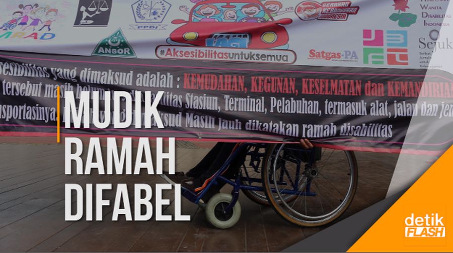 Gantikan Djarot, Walikota Jakpus Lepas Mudik Gratis Ramah Difabel