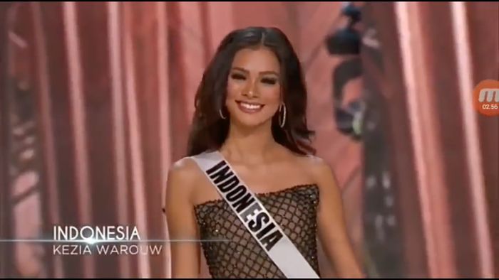 Puteri Indonesia Kezia Warouw Masuk 13 Besar Miss Universe 2016