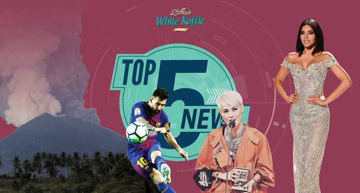 Top 5 News: Gol Messi Tak Disahkan, Agnez Mo Raih Penghargaan di MAMA 2017
