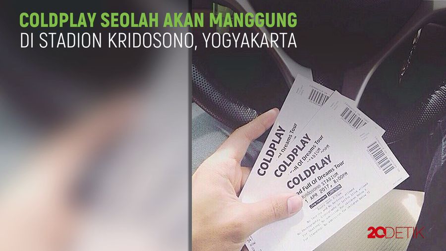Kocak! Meme-meme Lucu Tiket Konser Coldplay