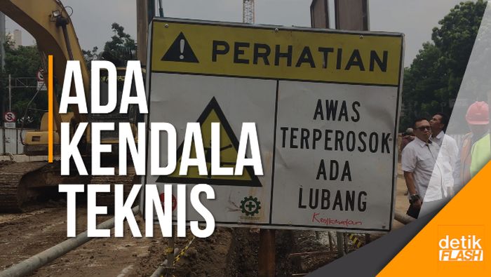 Proyek Underpass Mampang-Kuningan Baru Rampung 36 Persen