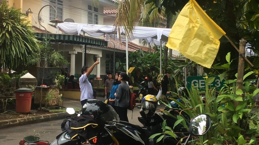 Suasana Rumah Duka Manajer JKT48 Inao Jiro