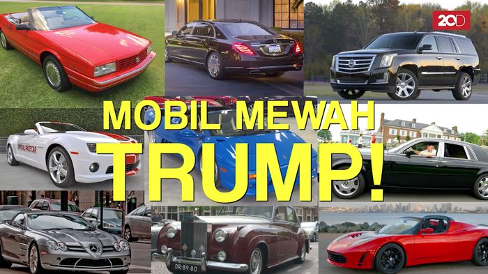 Koleksi Mobil Mewah Milik Trump!