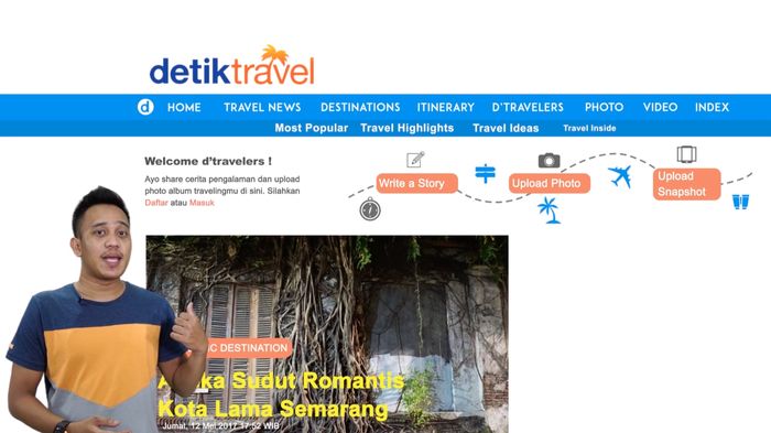 Ini Dia! Tampilan Wajah Baru detikTravel