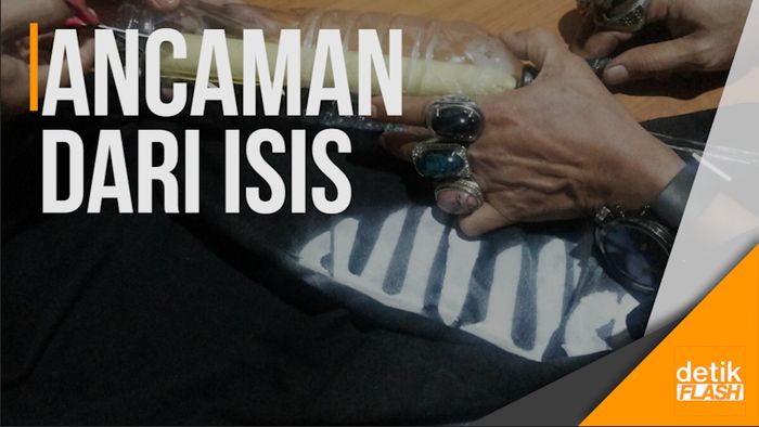 Polisi Selidiki Pemasangan Bendera ISIS di Polsek Kebayoran Lama