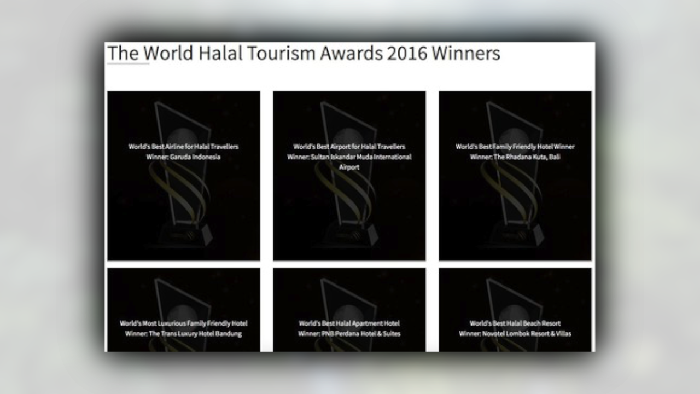 Yeay! Indonesia Menang 12 Penghargaan World Halal Tourism Awards 2016