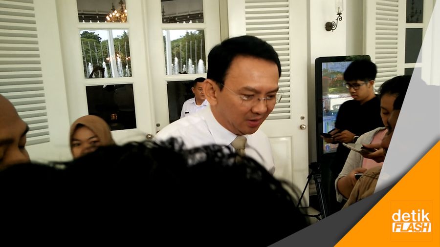 Menuju Bandara Halim, Ahok Turut Sambut Raja Salman
