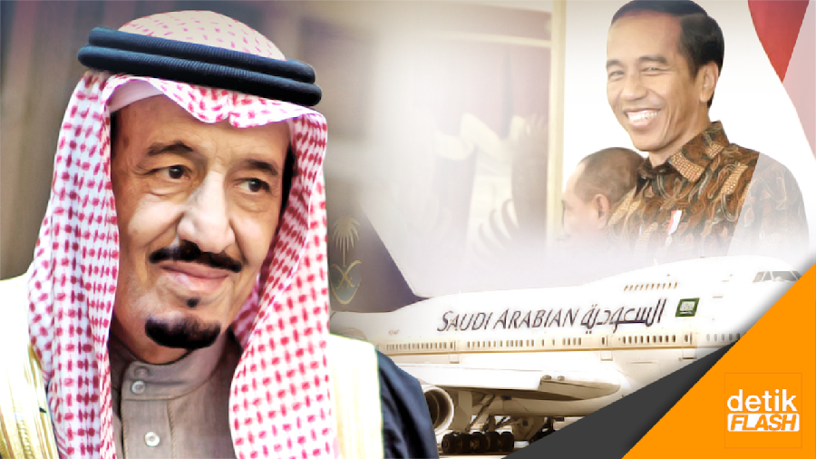 Heboh Menyambut Raja Salman