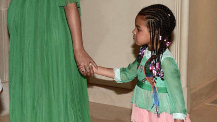 Blue Ivy Pakai Dress Rp 347 Juta di Premier Beauty and the Beast