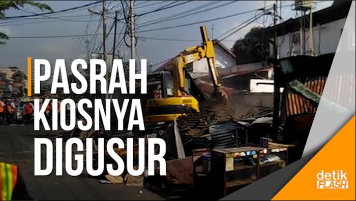 70-an Kios di Sarkem Ditertibkan, Pedagang Pasrah