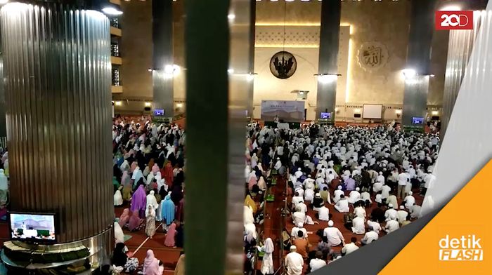 Kelar Aksi 112, Massa Lanjutkan dengan Kajian di Istiqlal