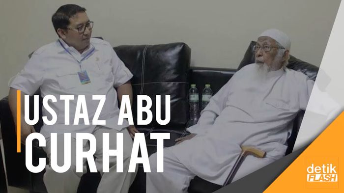 Curhat Abu Bakar Baasyir ke Fadli Zon