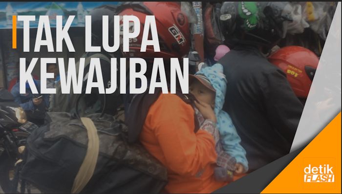 Menyusui di Tengah Kemacetan Arus Mudik
