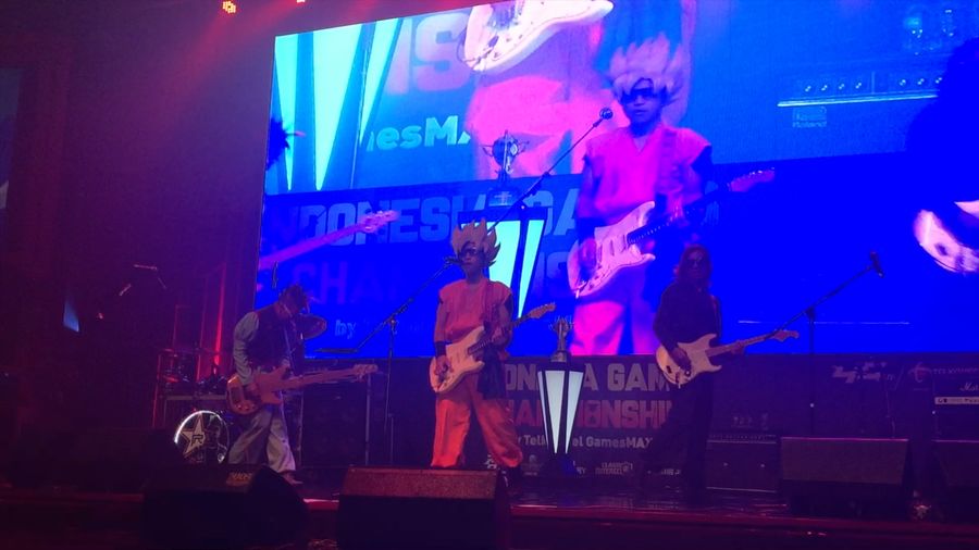 J-Rocks Bakar Panggung Indonesia Games Championship