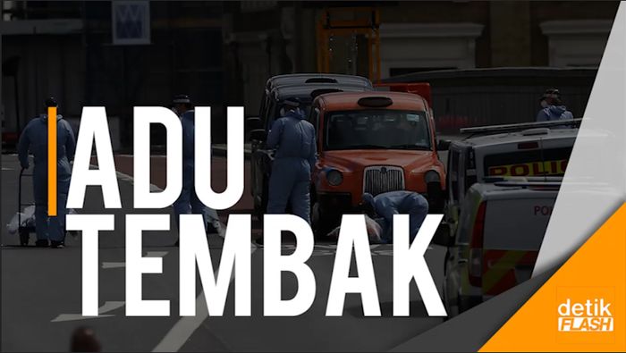 Rekaman CCTV Dramatis Pelaku Penyerang London Bridge Dilumpuhkan
